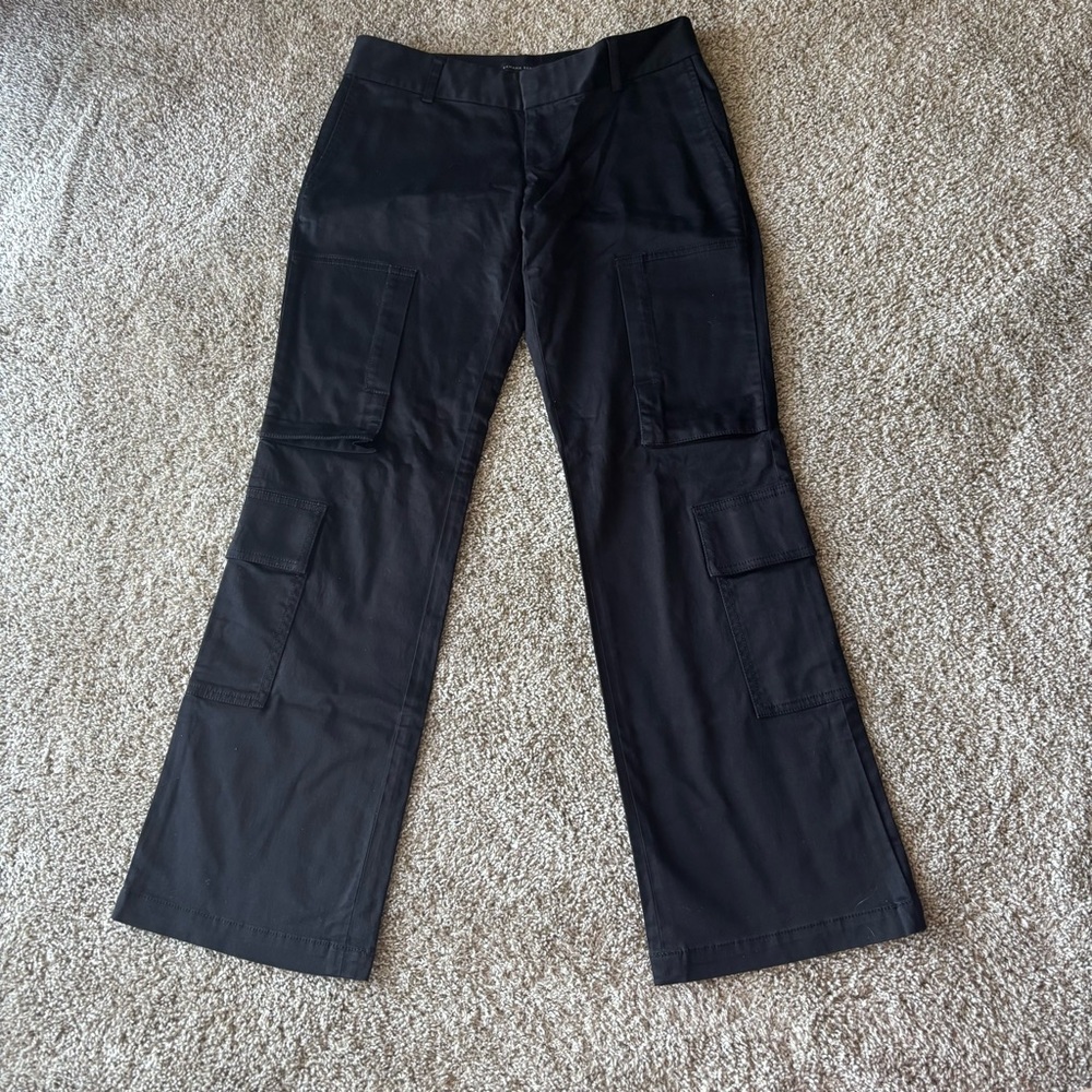 Banana Republic Black Professional Cargo Pants
